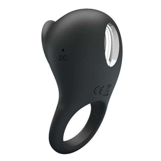 PRETTY LOVE - VÄRISEVÄ PENISRENGAS MUSTALLA KIELELLÄ