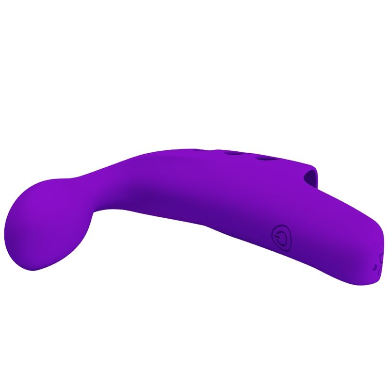 PRETTY LOVE - GORGON LILA UPPLADDNINGSBAR FINGERVIBRATOR