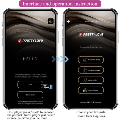 PRETTY LOVE - JEFFERSON SOVELLUKSELLA OHJATTAVA ANAALTAPULLA MUSTA