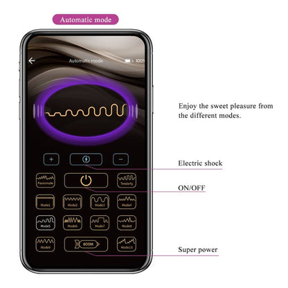 PRETTY LOVE - JEFFERSON SOVELLUKSELLA OHJATTAVA ANAALTAPULLA MUSTA