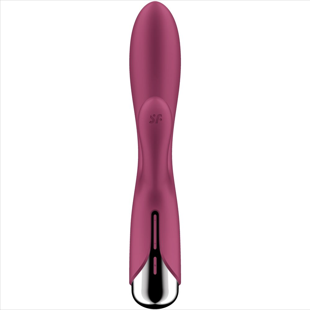 SATISFYER - PYÖRIVÄ KANI 1 KLITORIS JA PUNAINEN G-PISTE -STIMULAATIO