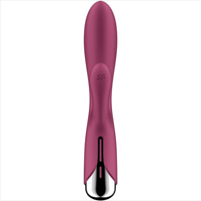 SATISFYER - PYÖRIVÄ KANI 1 KLITORIS JA PUNAINEN G-PISTE -STIMULAATIO