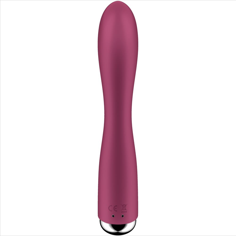 SATISFYER - PYÖRIVÄ KANI 1 KLITORIS JA PUNAINEN G-PISTE -STIMULAATIO