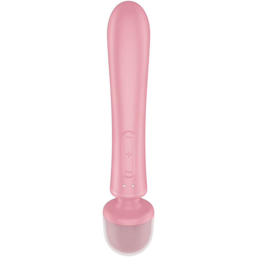 SATISFYER - TRIPLE LOVER KANIVIBRAATORI HIERONTALAITTEENA VAALEANPUNAINEN