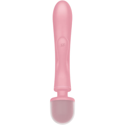 SATISFYER - TRIPLE LOVER KANIVIBRAATORI HIERONTALAITTEENA VAALEANPUNAINEN