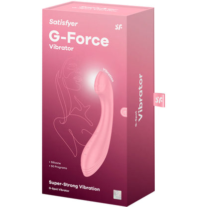 SATISFYER - G-FORCE-VIBRAATTORI G-PISTEEN STIMULAATTORI VAALEANPUNAINEN