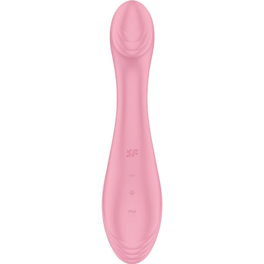 SATISFYER - G-FORCE-VIBRAATTORI G-PISTEEN STIMULAATTORI VAALEANPUNAINEN