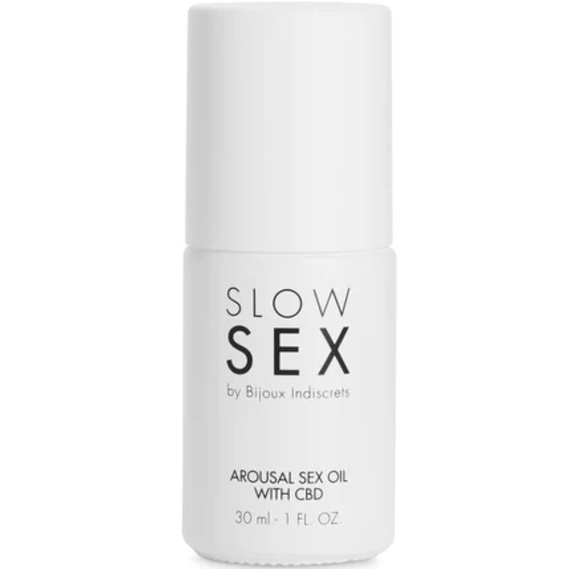 BIJOUX - SLOW SEX SEKSUAALINEN HIERONTAÖLJY CBD:LLÄ 30 ML
