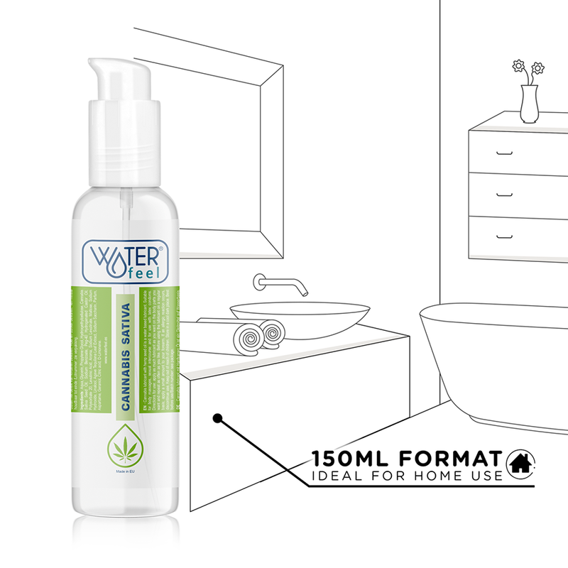 WATERFEEL - KANNABIKSEN LIUKAUTUSAINE 150 ML
