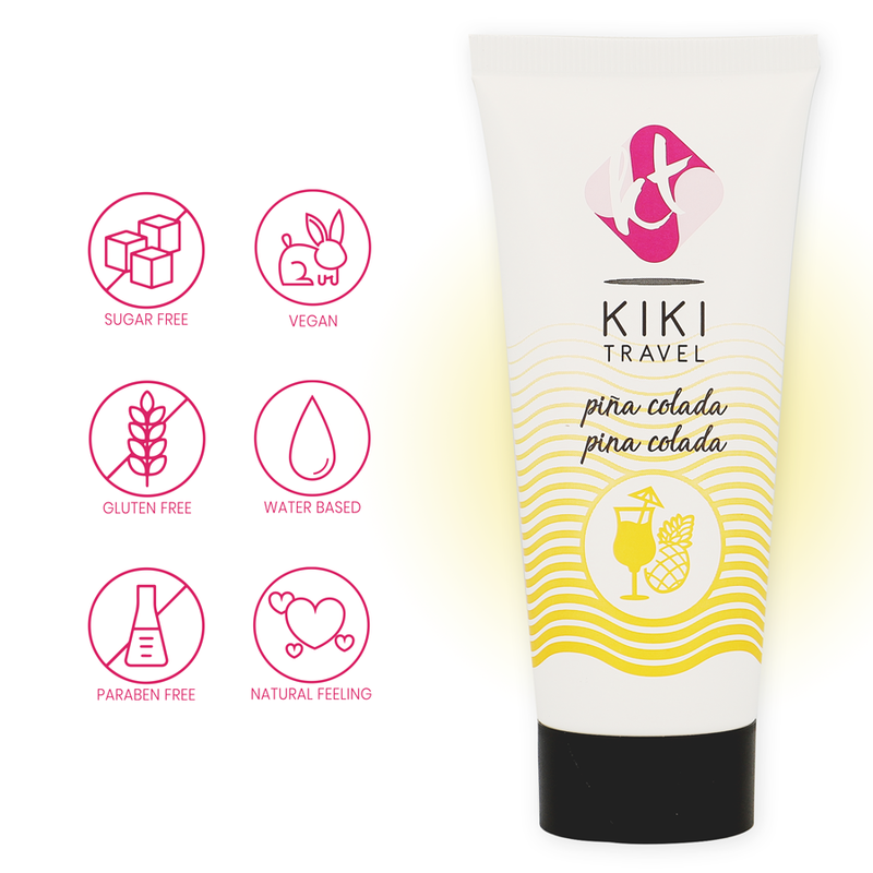 KIKÍ TRAVEL - PINA COLADA SMÖRJMEDEL 50 ML