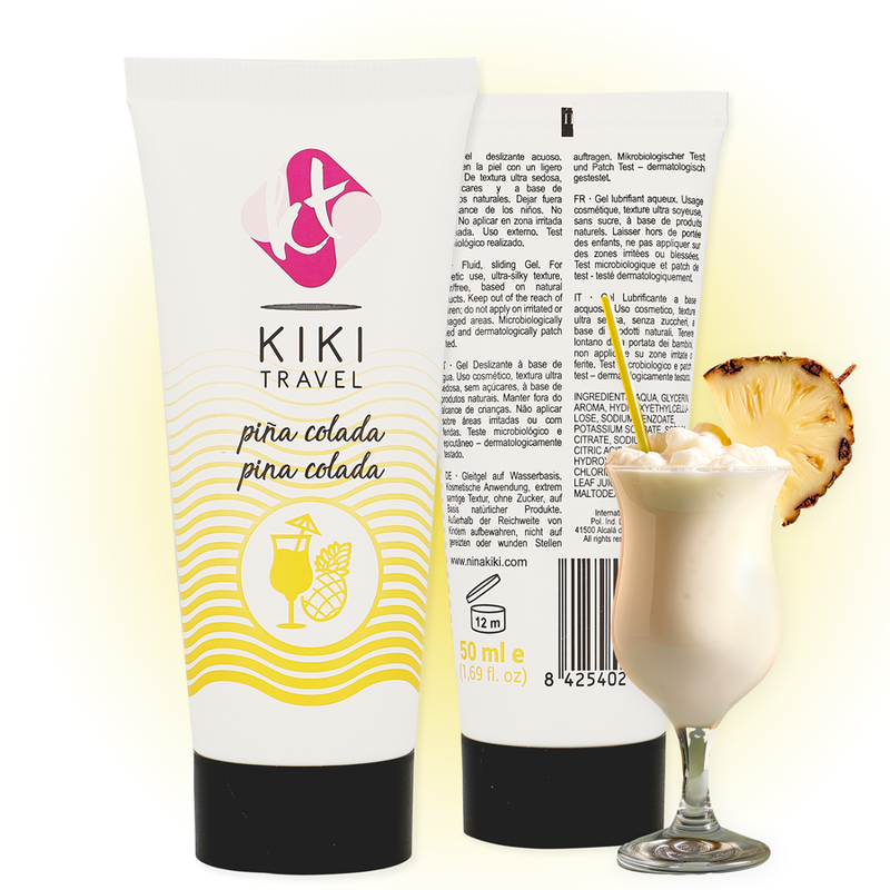 KIKÍ TRAVEL - PINA COLADA SMÖRJMEDEL 50 ML