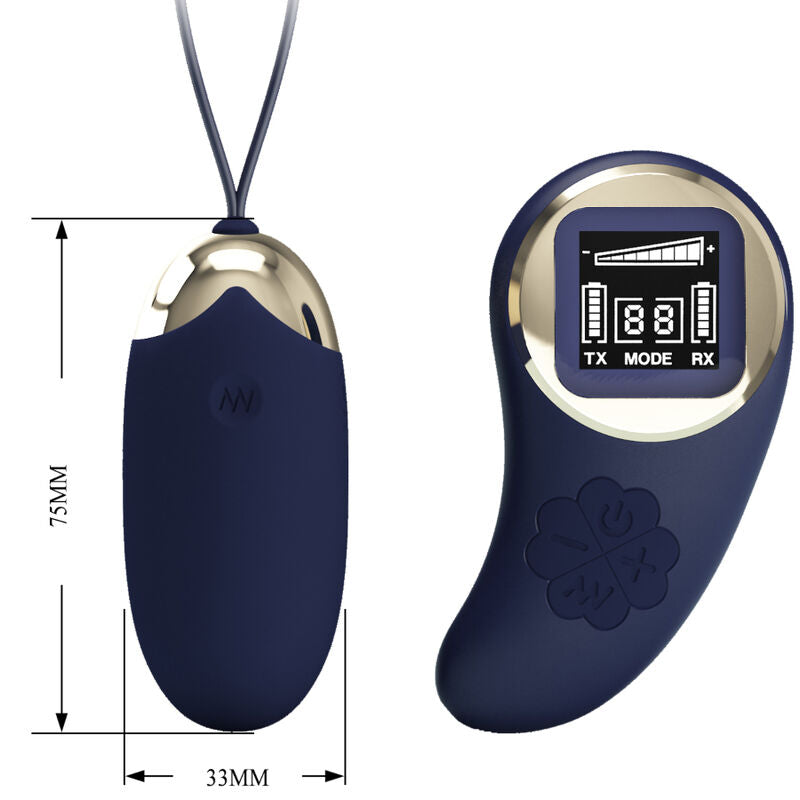 PRETTY LOVE - MINA VÄRISEVÄ MUNA KAUKOSÄÄDIN SININEN