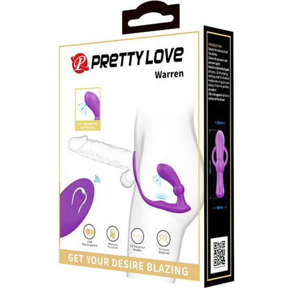 PRETTY LOVE - WARREN VIOLET ANAALIRENGAS JA VIBRAATTORI