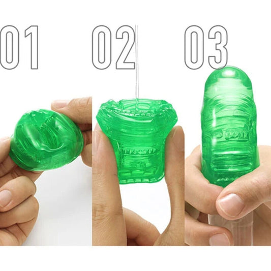 TENGA - UNI EMERALD MASTURBATTORIN SORMUS