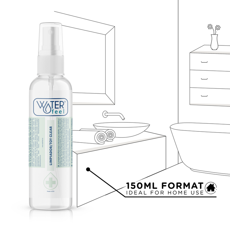 WATERFEEL - STERIILI LELUJEN PUHDISTUSAINE 150 ML
