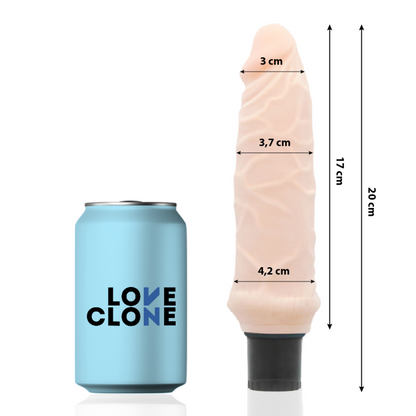 LOVECLONE - IVAR ITSEVOITELUVIBRAATORI 20 CM -O- 3,7 CM