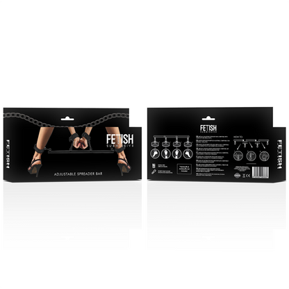 FETISSINEN ALISTUVASIDONTA - SÄÄDETTÄVÄ EROTUSTANKO 4 OSAA