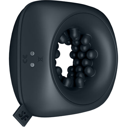 SATISFYER - RENKAALLA VARUSTETTU MASTURBAATORI JA VIBRAATORI