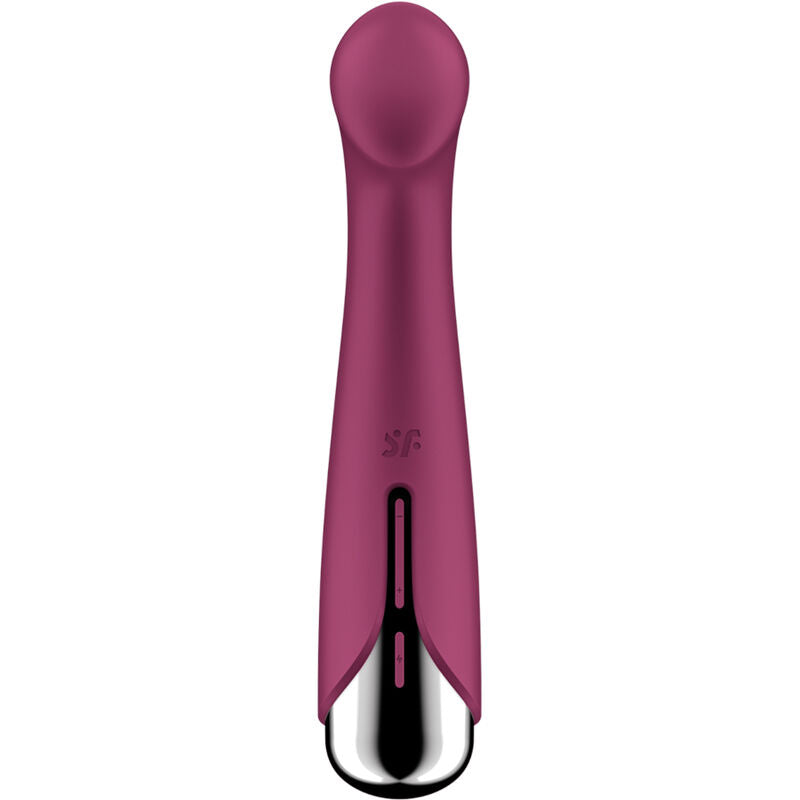 SATISFYER - PYÖRIVÄ G-SPORT 1 ROTAATTORIVIBRAATTORI PUNAINEN