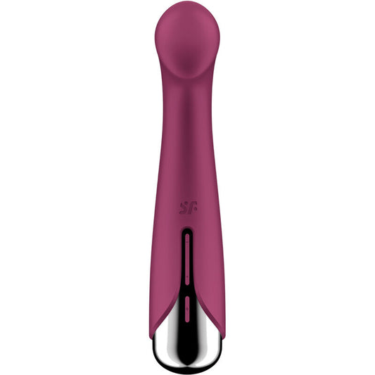 SATISFYER - PYÖRIVÄ G-SPORT 1 ROTAATTORIVIBRAATTORI PUNAINEN