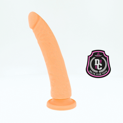 DELTA CLUB - LELUT LUONNOLLINEN DILDO LÄÄKETIETEELLINEN SILIKONI 20 CM -O- 4 CM