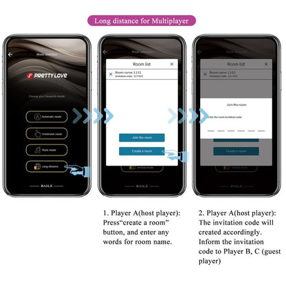 PRETTY LOVE - JAYLEEN VIBRAATORI-SOVELLUS, KAUKOSÄÄDIN, VIOLETTI