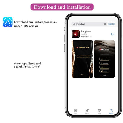 PRETTY LOVE - JAYLEEN VIBRAATORI-SOVELLUS, KAUKOSÄÄDIN, VIOLETTI
