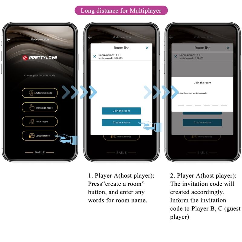 PRETTY LOVE - CATALINA VIBRAATORI SOVELLUKSELLA JA KAUKOSÄÄDIN VIOLETTI