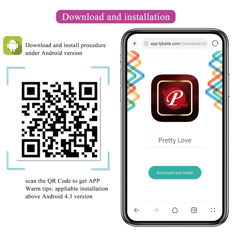 PRETTY LOVE - JEFFERSON SOVELLUKSELLA OHJATTAVA ANAALTAPPI VIOLETTI