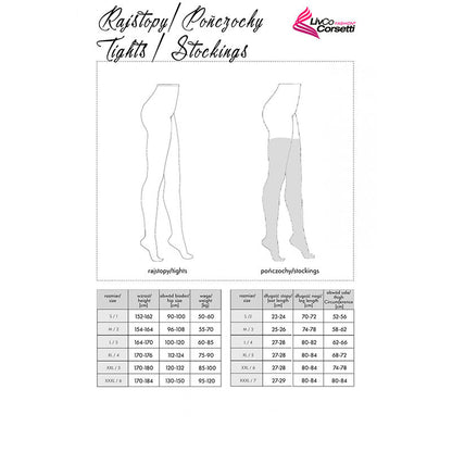 LIVCO CORSETTI FASHION - LAMEAN LC XG044 SUKKAHOUSUT, MUSTA, YKSI KOKO