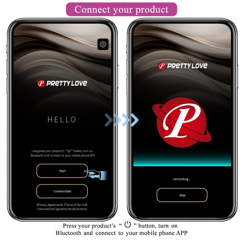 PRETTY LOVE - ELVIRA KEGEL BALLS APP FJÄRRKONTROLL LILA
