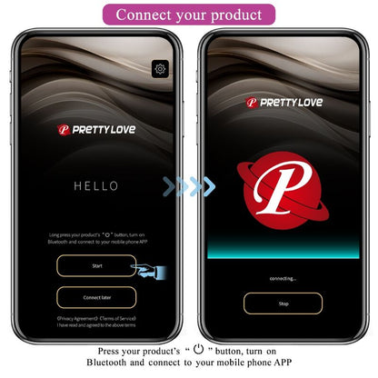 PRETTY LOVE - ELVIRA KEGEL BALLS APP FJÄRRKONTROLL LILA