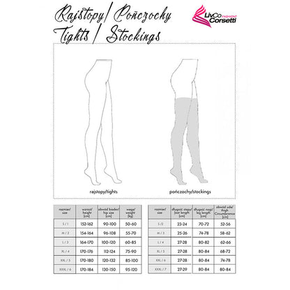 LIVCO CORSETTI FASHION - MONIKONI XG054 SUKKAHOUSUT MUSTA, YKSI KOKO