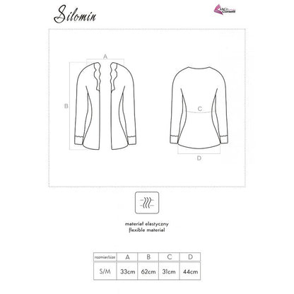 LIVCO CORSETTI FASHION - SILOMIN LC 1401 BODY + KYLPYMEKKI MUSTA YKSI KOKO