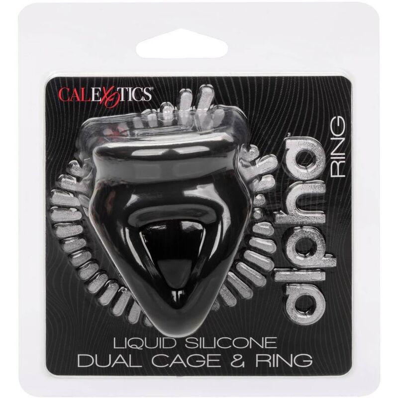 CALEXOTICS - ALPHA DUBBEL BURRING SVART