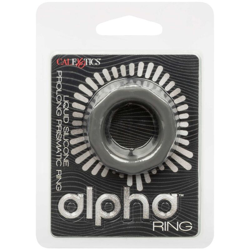 CALEXOTICS - ALPHA PROLONG PRISMATISK RING GRÅ