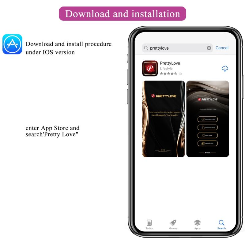 KAUNIS RAKKAUDEN - DOREEN VIOLETTI LADATTAVA VÄRISYTYSMUNA