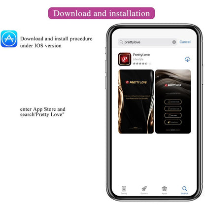 KAUNIS RAKKAUS - ABNER-SOVELLUS VIOLETTI