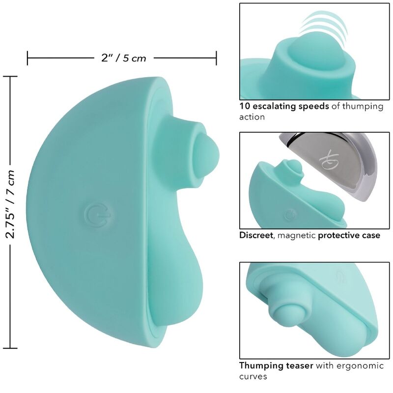 CALEXOTICS - OVATION ACCLAIM -STIMULAATTORI AQUA GREEN