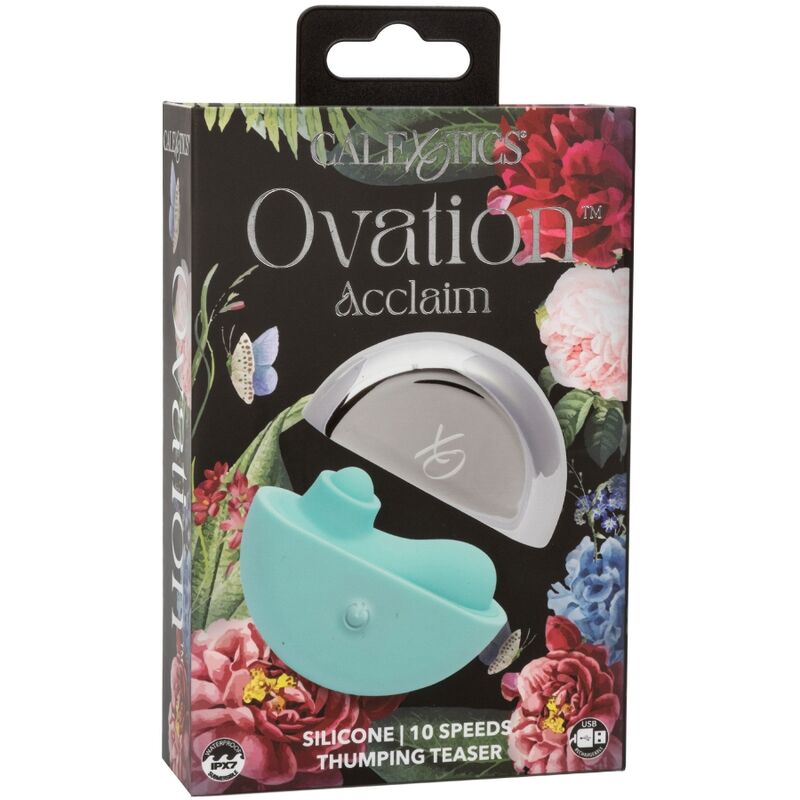 CALEXOTICS - OVATION ACCLAIM -STIMULAATTORI AQUA GREEN