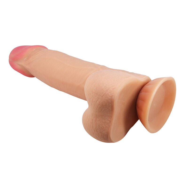 PRETTY LOVE - LIUKUVAN IHON SARJAN REALISTINEN DILDO LIUKUVALLA IMUKUPILLA 21,8 CM