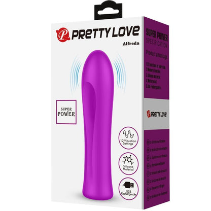 PRETTY LOVE - ALFREDA SUPER TEHO -VIBRAATTORI VIOLETTI