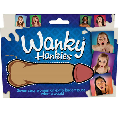 SPENCER &amp; FLEETWOOD - WANKY HANKIES 7 ERITTÄIN SUURT NAISTEN NENÄLIINAA