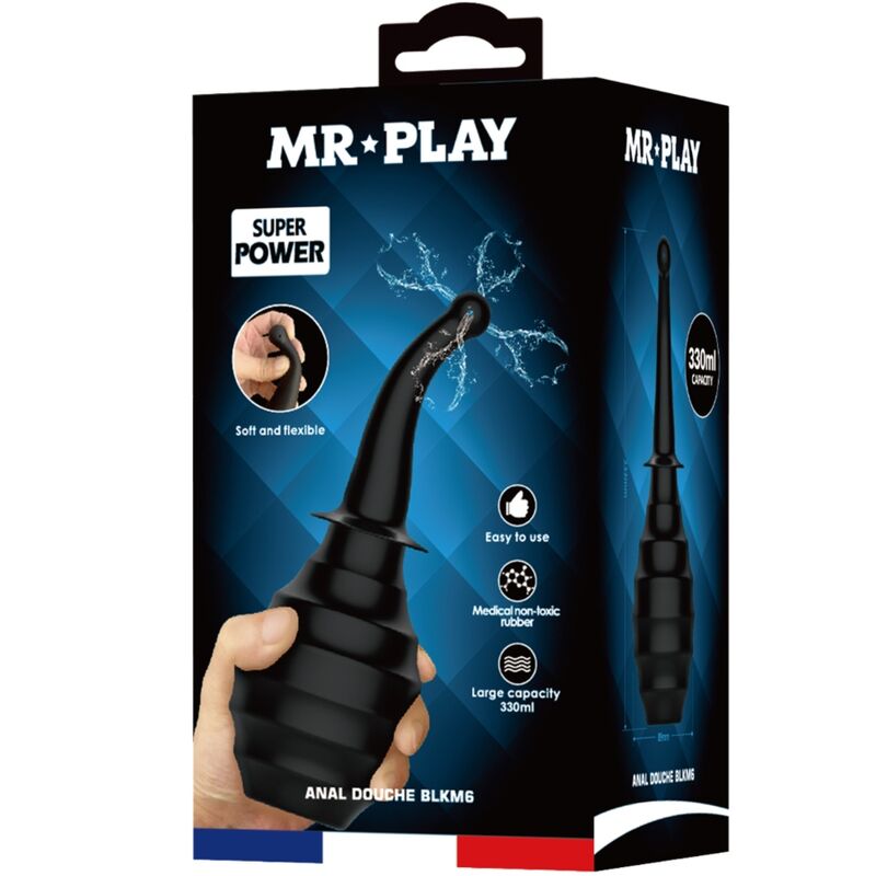 MR PLAY - ANAALISUIHKU BLKM6 SUPER POWER MUSTA