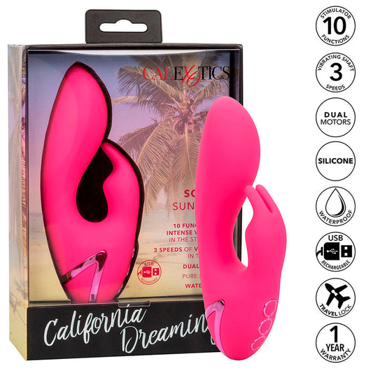 CALEXOTICS - SO. CAL SUNSHINE -VIBRAATTORI KANIININ FUKSIA, CALIFORNIA DREAMING