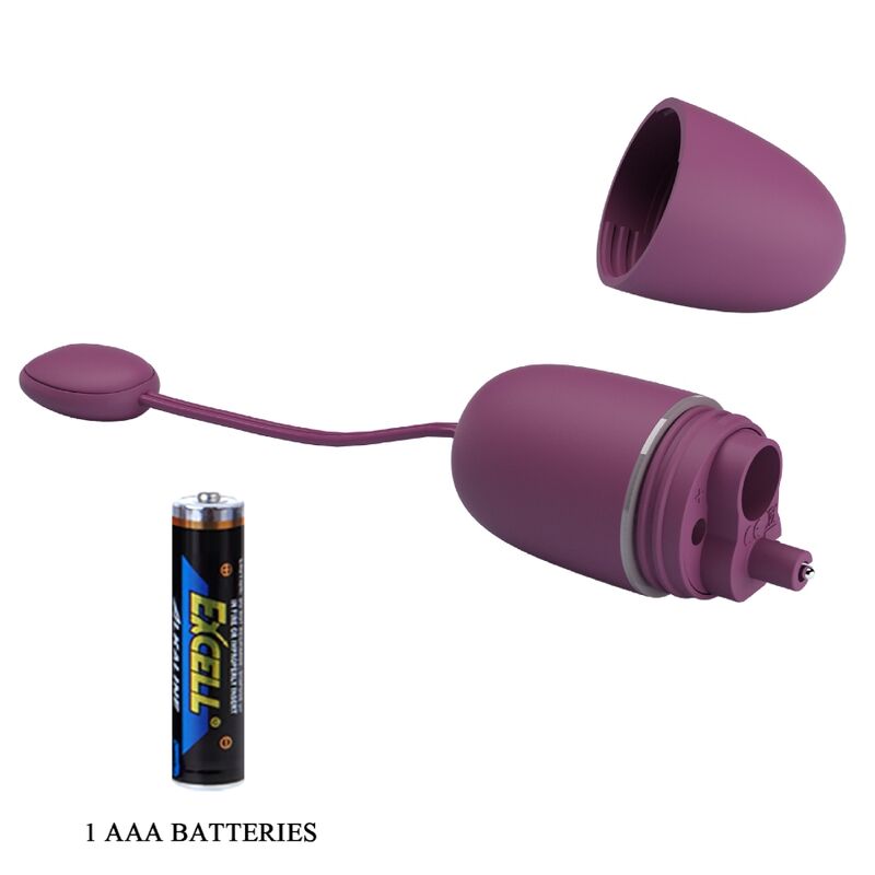 PRETTY LOVE - NYMFI VÄRISEVÄ MUNA SOVELLUKSELLA OHJATTAVA LILA