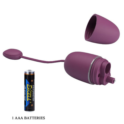 PRETTY LOVE - NYMFI VÄRISEVÄ MUNA SOVELLUKSELLA OHJATTAVA LILA