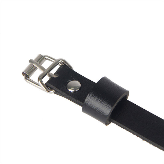 SUBBLIME - NAHKAINEN VYÖTÄRÖ- JA JALKAPALJASTO, MUSTA, YKSI KOKO