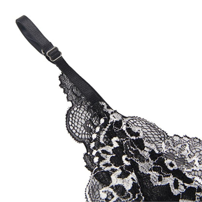 SUBBLIME - BABYDOLL-TYG TYLL BRÖSTSPETS L/XL