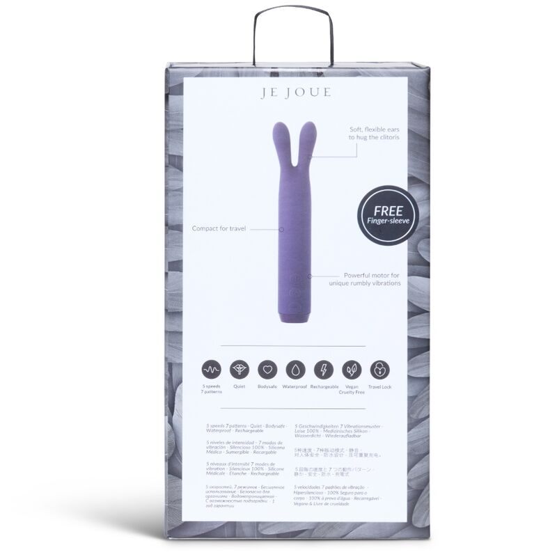 JE JOUE - VIBRATING BULLET RBBIT PURPLE